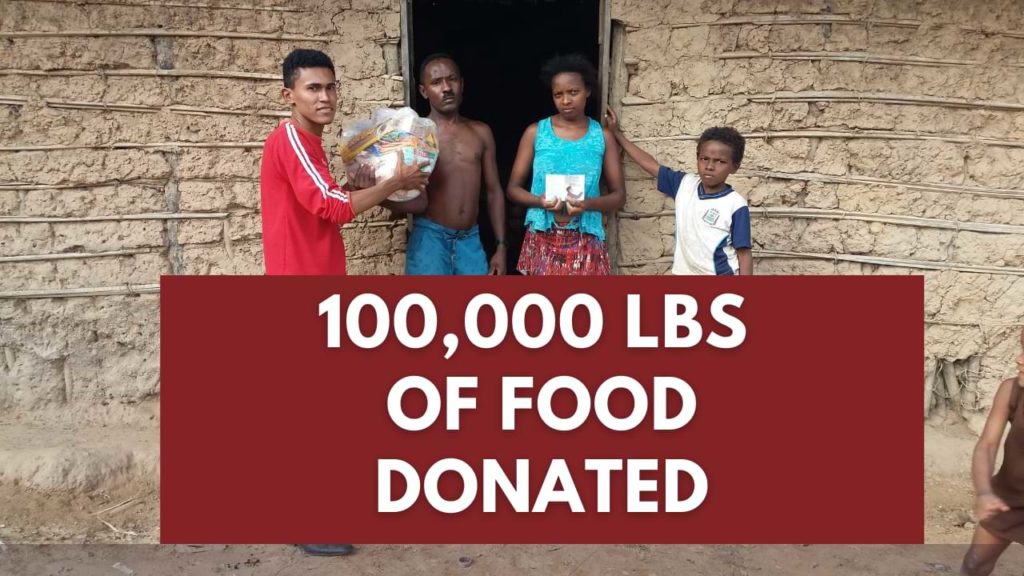Food donated